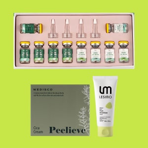 (후기 19000p)해초필링 스피큘앰플 셀프 약초필링 알라딩 등 모공각화증 앰플 등드름