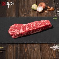 홍천 뚜레 한우 채끝살 300g 500g 투쁠 1++ 1+ 1 등급 구이용 소고기 비프 스테이크