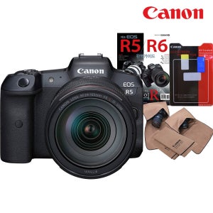 캐논 EOS R5+24-105 F4L IS USM KIT +LCD보호필름+완벽가이드북+포토리뷰시 고급포켓융 새제품