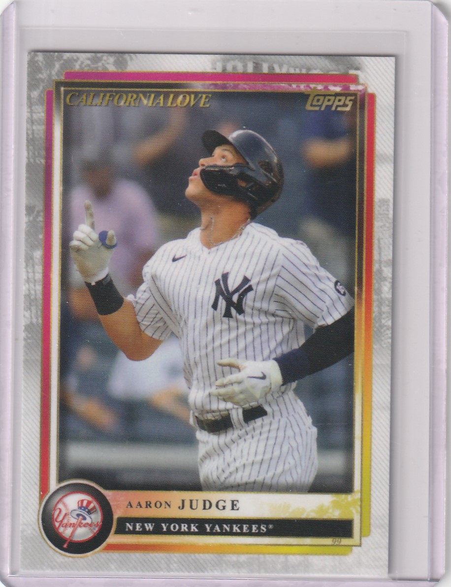 2022 Topps X Aaron Judge 애런 저지 #68 MLB 야구 카드