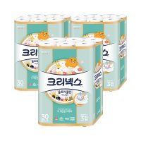 크리넥스 울트라클린 카카오프렌즈 블라썸 3겹 30m 30롤 X 3팩