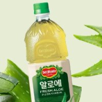 무료배송 어린이간식 맛있는 건강한 상큼 달콤 달달 델몬트 알로에 주스 1.5L x 6개입