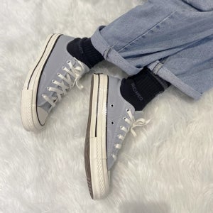 컨버스 척 70 로우 컬러 빈티지 캔버스 울프그레이