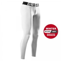 닥터스킨 DRSKIN 히트텍 기모 언더레이어 라인 팬츠 화이트 HEATTECH WH02