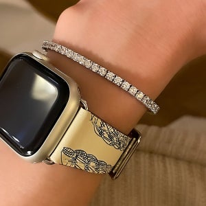 실버925 5A 1부 3부 라운드 테니스팔찌 15cm-19cm