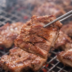 화화돼지왕갈비 양념돼지갈비 수제 캠핑 목살 왕갈비 800g x 2팩 1,6kg