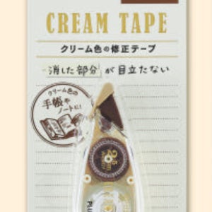PLUS 화이퍼쁘띠 크림색 미색 수정테이프WH-812Y
