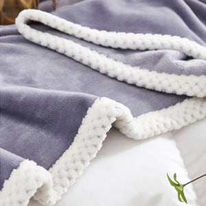 리빙플리 극세사 따뜻한 무릎 담요 차박 블랭킷 중형 대형 캠핑