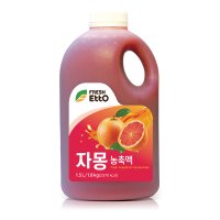 프레시에또 자몽 농축액 1.5L