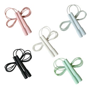 화이트라벨 스몰 프리미엄 줄넘기 국산 줄꼬임없는 미끄럼방지 줄조절캡 어린이 성인 유산소