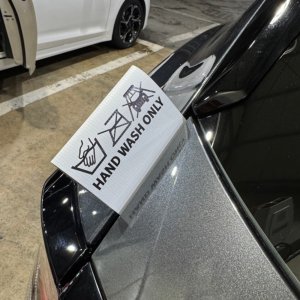 띵택 Think Tag 감성있는 디자인 자동차 태그 라벨 차량용 스티커 데칼 (메이드인 코리아)