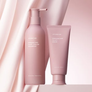 [2종] 아윤채 인핸싱 실키 헤어 케어 세트 (샴푸 500g + 마스크 200ml)