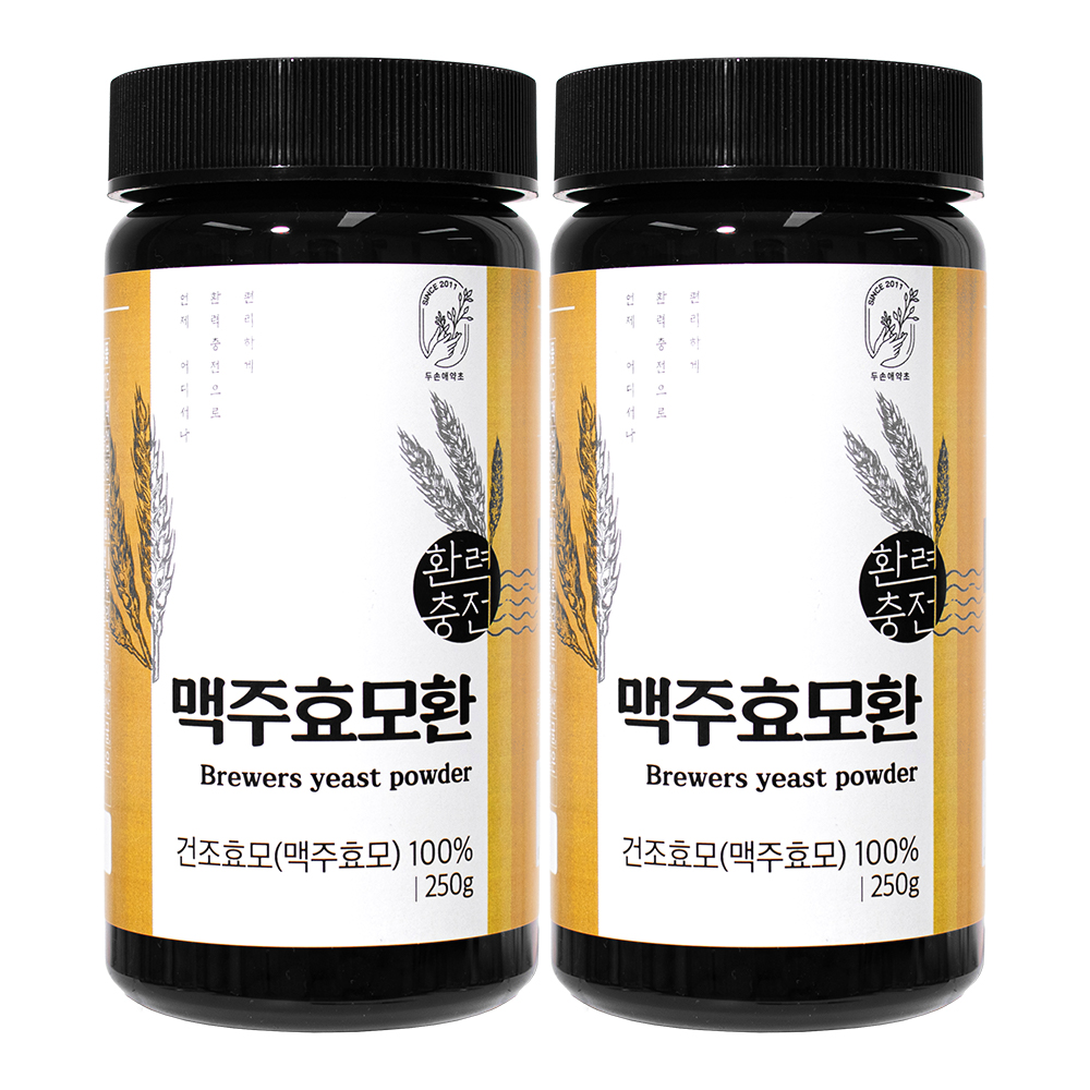 국내산 <b>맥주효모</b> 환 500g (250g X 2통)