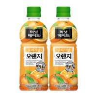 코카콜라 미닛메이드 오렌지 350ml