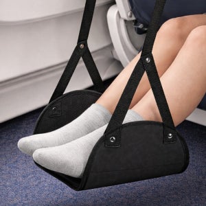 비행기 발받침 기내용 발해먹 사무실 책상 다리 거치대