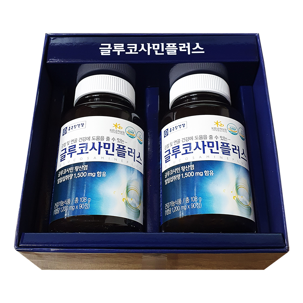 3개월 종근당건강 글루코사민 황산염 플러스 1400mg 180정