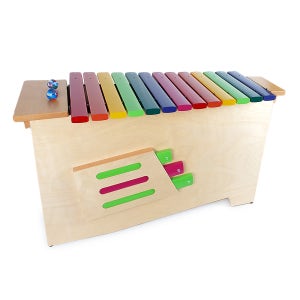 [중앙악기] 하오센 베이스 실로폰 레인보우 컬러 다이아토닉 Haosen HXB-16CN C~A1