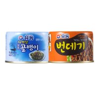 [유동] 자연산골뱅이 140g x1개 +유동 번데기 130g x1개