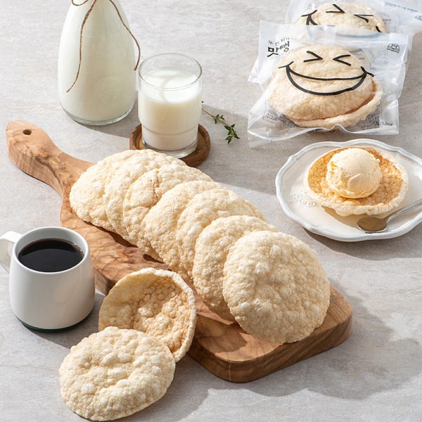 맛뻥 무설탕 뻥튀기 뻥과자 1박스 (낱개144개) 사무실 탕비실 학교 학원 단체 간식