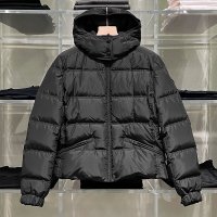 프라다 여성 삼각로고 구스다운 후드 패딩 자켓 / PRADA TRIANGLE LOGO GOOSE DOWN HOOD PADDING JACKET [290543 106O]