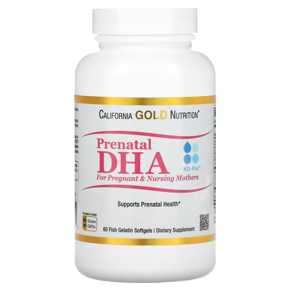캘리포니아 골드 뉴트리션 프레나탈 <b>DHA 450mg</b> 60정 소프트젤 단백질 레시틴 콜린 EPA 알포세레이트 포스파티딜콜린 Choline 비타민B복합체 피쉬젤라틴 <b>프리네이탈</b> CGN
