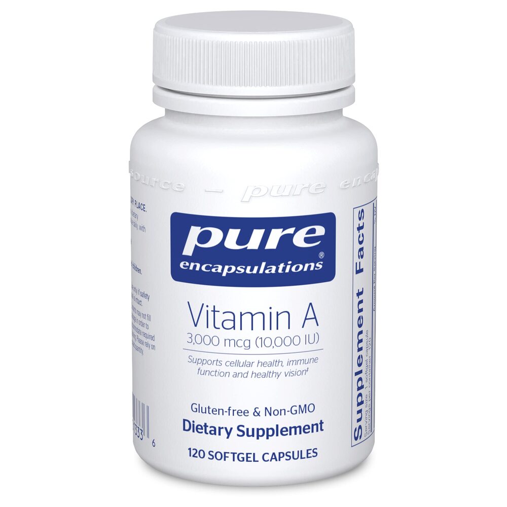 Pure Encapsulations <b>퓨어 인캡슐레이션 비타민 A</b> 120정