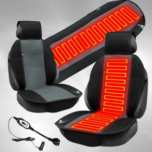 차량용 열선시트 12V 24V 온열 시트커버 운전석 조수석 뒷좌석