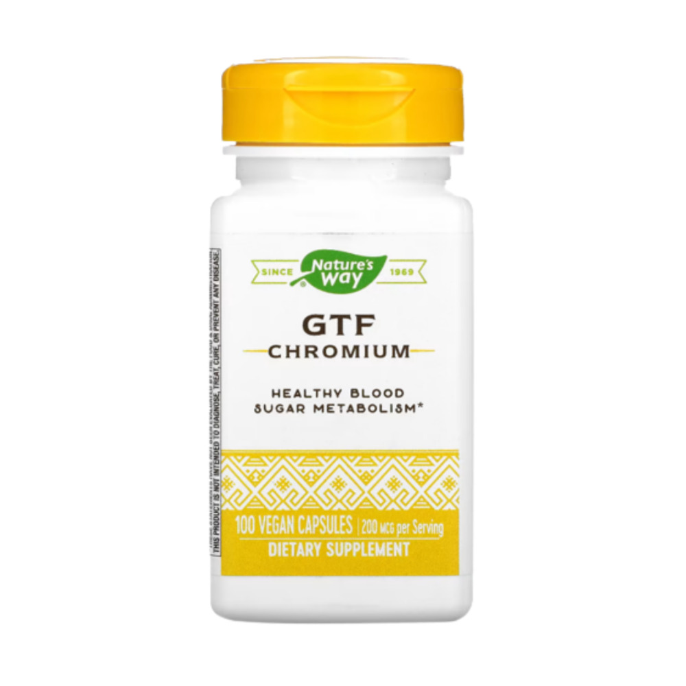 <b>네이쳐스웨이 크롬</b> Chromium GTF 200mcg 100식물성캡슐