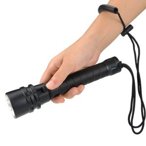 수중 LED 손전등 5000루멘 다이빙 후레쉬 해루질 수중 방수 랜턴 18650 배터리