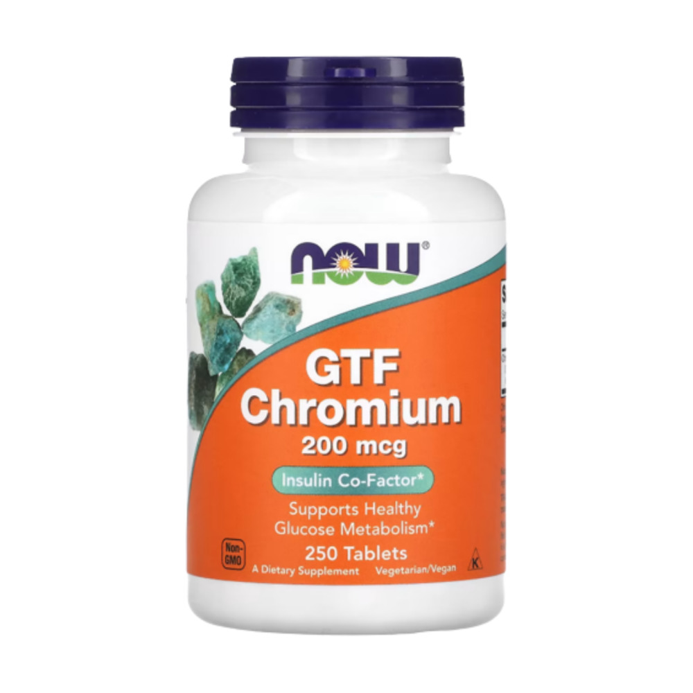 <b>나우푸드 크롬</b> 200mcg Chromium GTF 250정