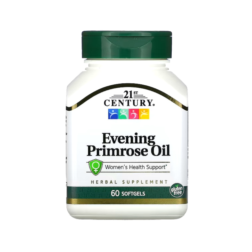 21st Century 달맞이꽃 오일 Evening Primrose Oil 여성용 60정