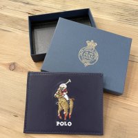 폴로 랄프로렌 맨 레더 곰돌이 카드 지갑 Polo Ralph Lauren Men Leather Card Case