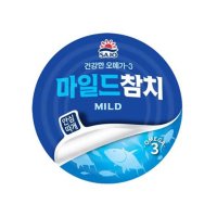 사조 참치 캔 200g x6개 마일드 안심따개