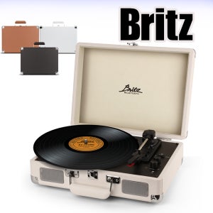 브리츠 BZ-TP1000 / LP 턴테이블 블루투스 스피커 / 화이트