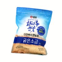 신안바다 천일염 한여름눈꽃 굵은소금/3kg