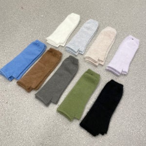 도나 겨울 앙고라 니트암워머 팔토시 핸드워머