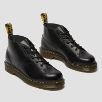 Dr. Martens CHURCH SMOOTH LEATHER MONKEY BOOTS BLACK SMOOTH LEATHER / 26256001