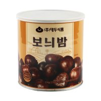 대두식품 보늬밤 3kg 중국산 밤통조림