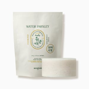 [스킨푸드] 판토테닉 워터 파슬리 미나리 진정 패드 30매 리필_미나리패드