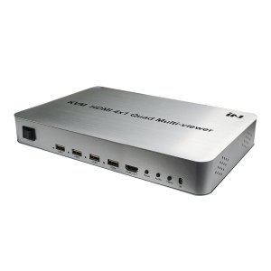 인네트워크 HDMI KVM 멀티뷰어(화면분할) 4:1 1080P 지원 [IN-HSW4VK] INV044