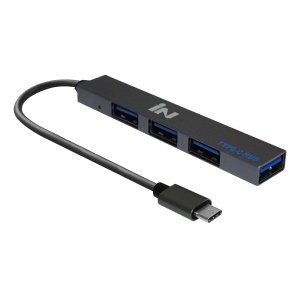 인네트워크 울트라슬림 TYPE-C TO USB 3.0 4포트 다크그레이 [IN-C3U4]