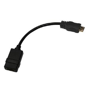 인네트워크 HDMI (F) - Mini HDMI (M) 케이블타입 젠더 15cm [IN-HA015] INC060