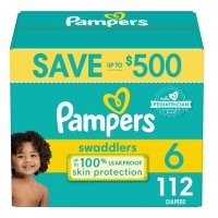 Pampers 미국 팸퍼스 6단계 스와들러 소프트 에버 다이퍼 기저귀 112개입