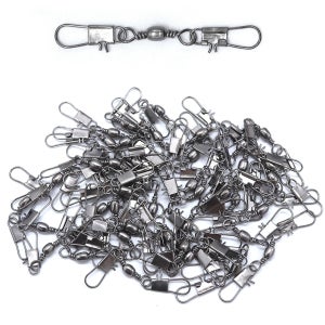 인터락 회전 양핀도래 벌크 8호 양방향 핀도래 롤링 스냅 채비