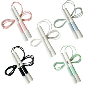 화이트라벨 라지 프리미엄 줄넘기 국산 줄꼬임없는 미끄럼방지 줄조절캡 어린이 성인 유산소