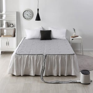 (리뷰Gift) 휴드림 4세대 냉온수매트 더블 초슬림 110V해외용 매트+리모컨