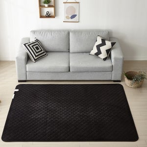 태즈컴퍼니 EMF 탄소매트 극세사 블랙 140x180