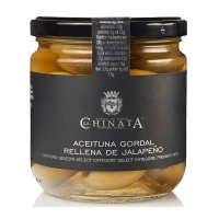 스페인 라치나타 LA CHINATA Aceituna 할라피뇨로 속을 채운 고달 올리브 통조림 180g