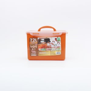 김치누름판 포함한 황토김치통 장아찌통 누름이 김치통 7.2L