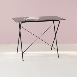 GOSI 스탠딩 접이식테이블 120 SM-2200B 래치드블랙 6871.0576